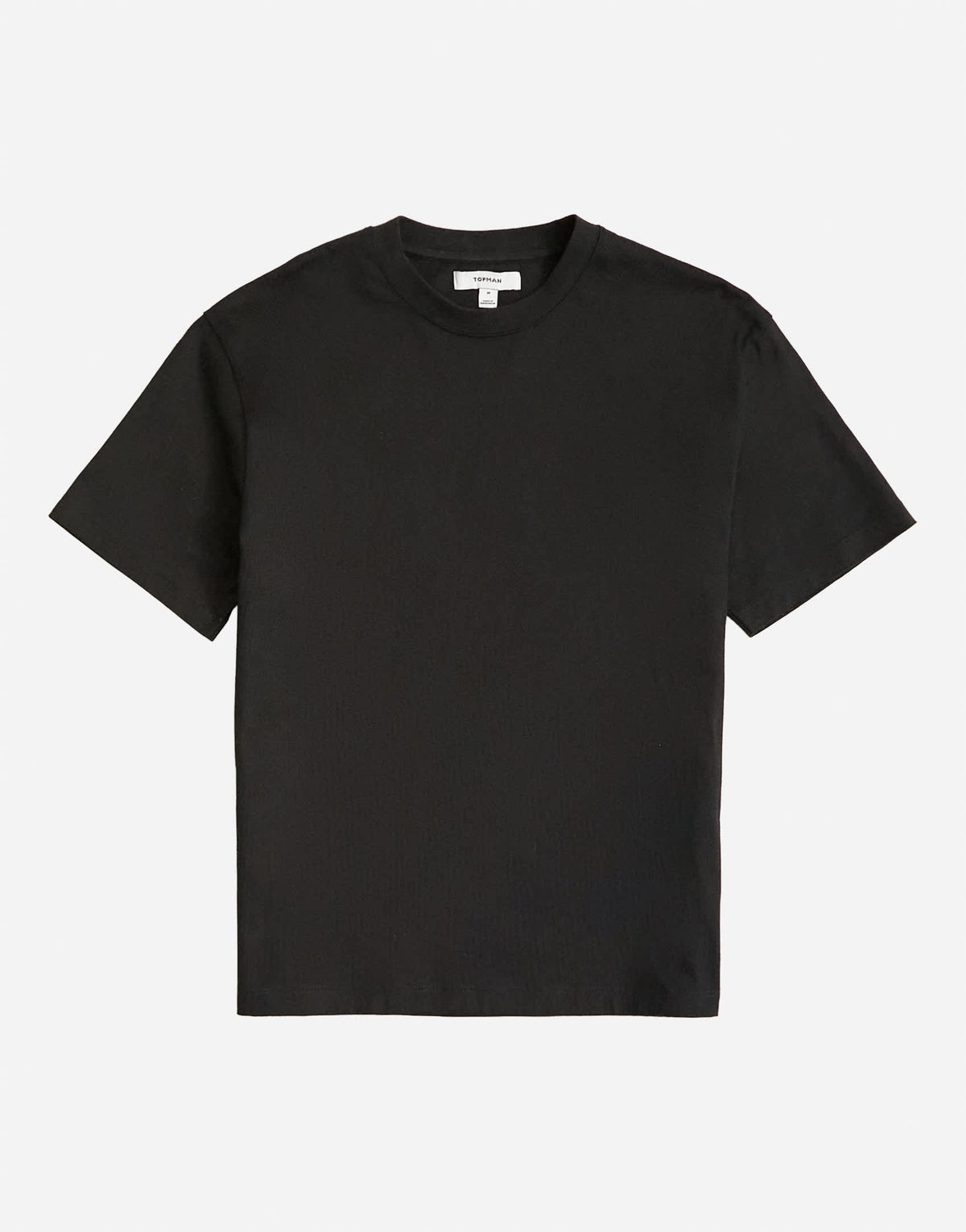 Topman relaxed fit t-shirt in black