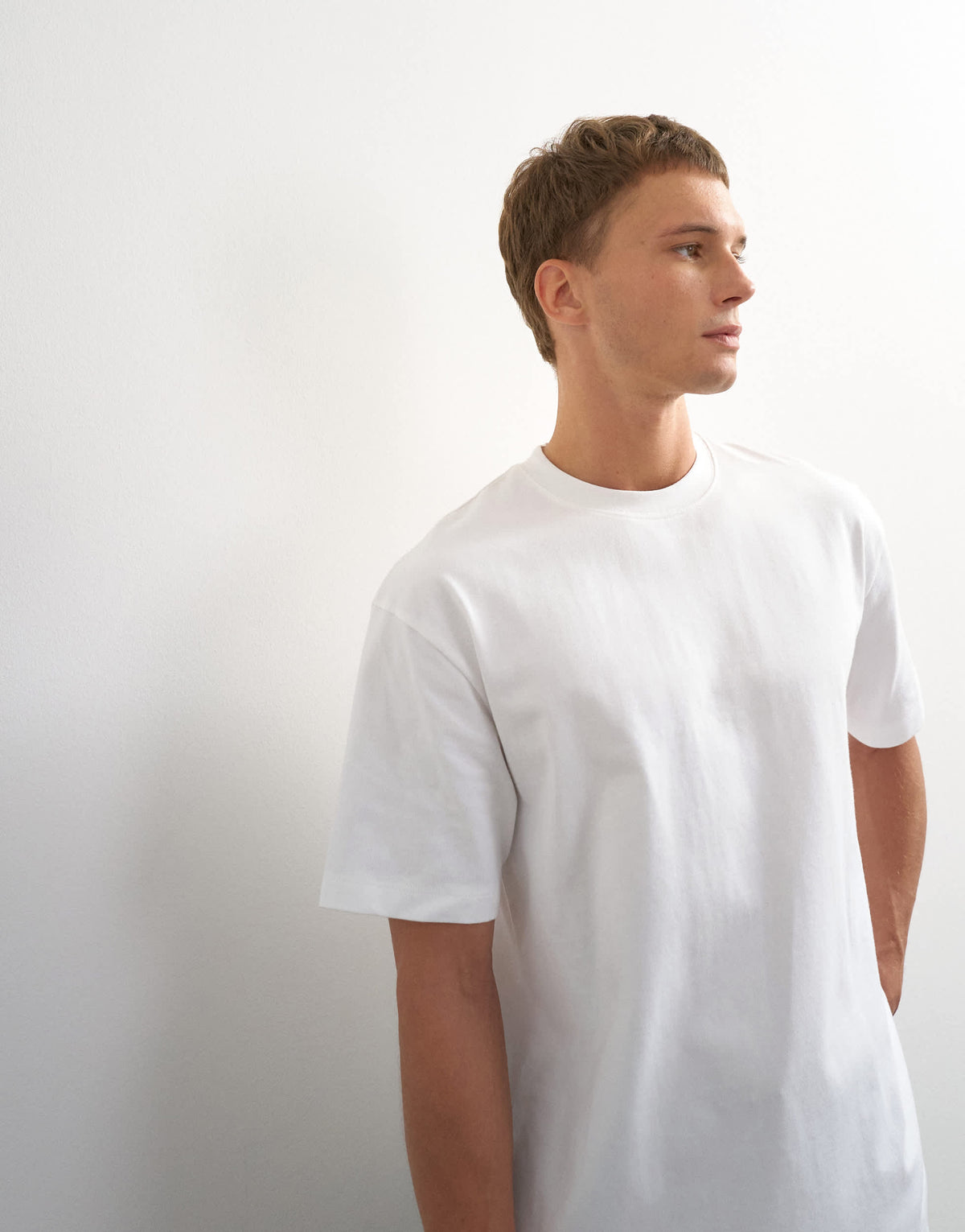 Topman 3 pack relaxed fit t-shirt in black, white and stone