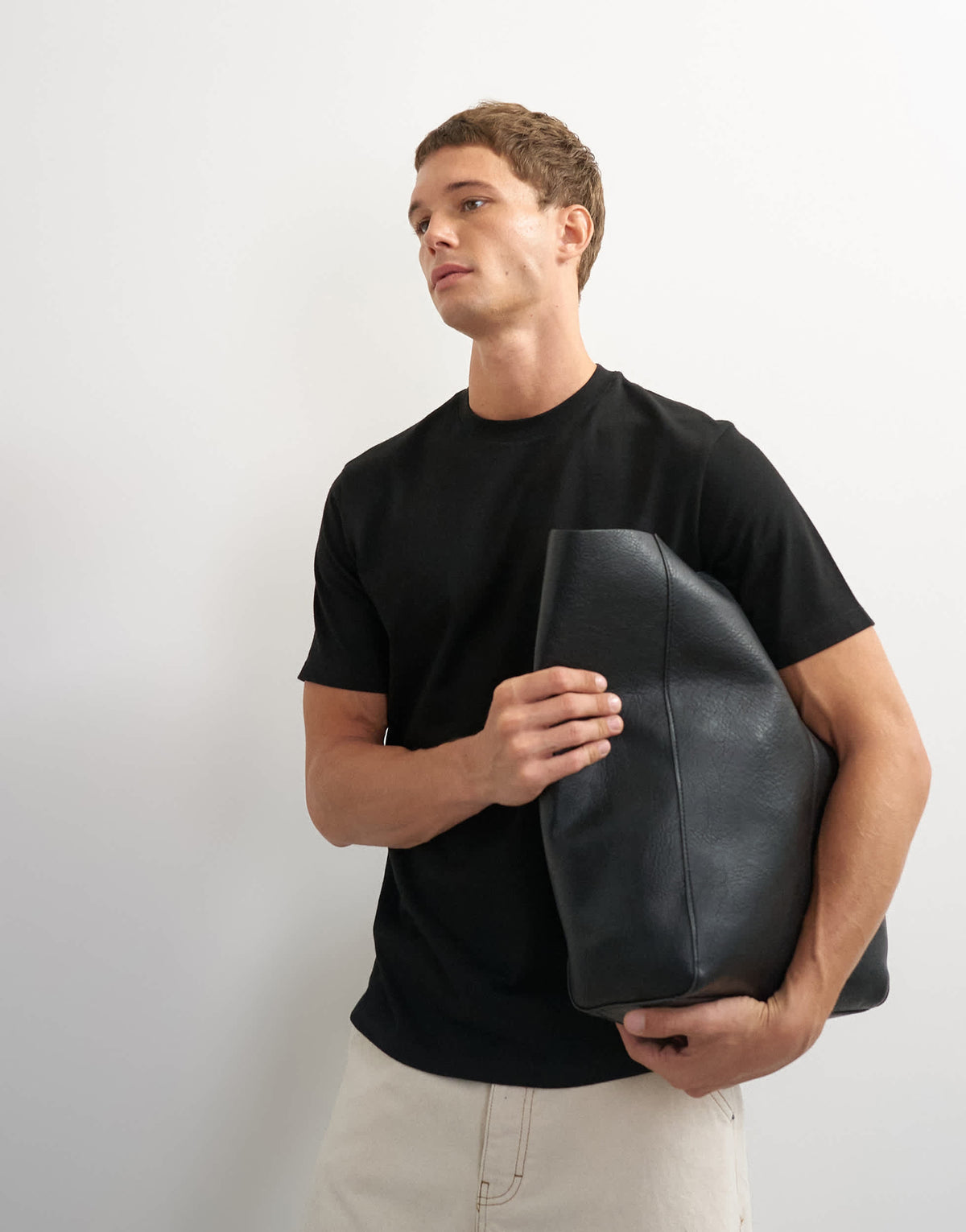 Topman classic fit t-shirt in black