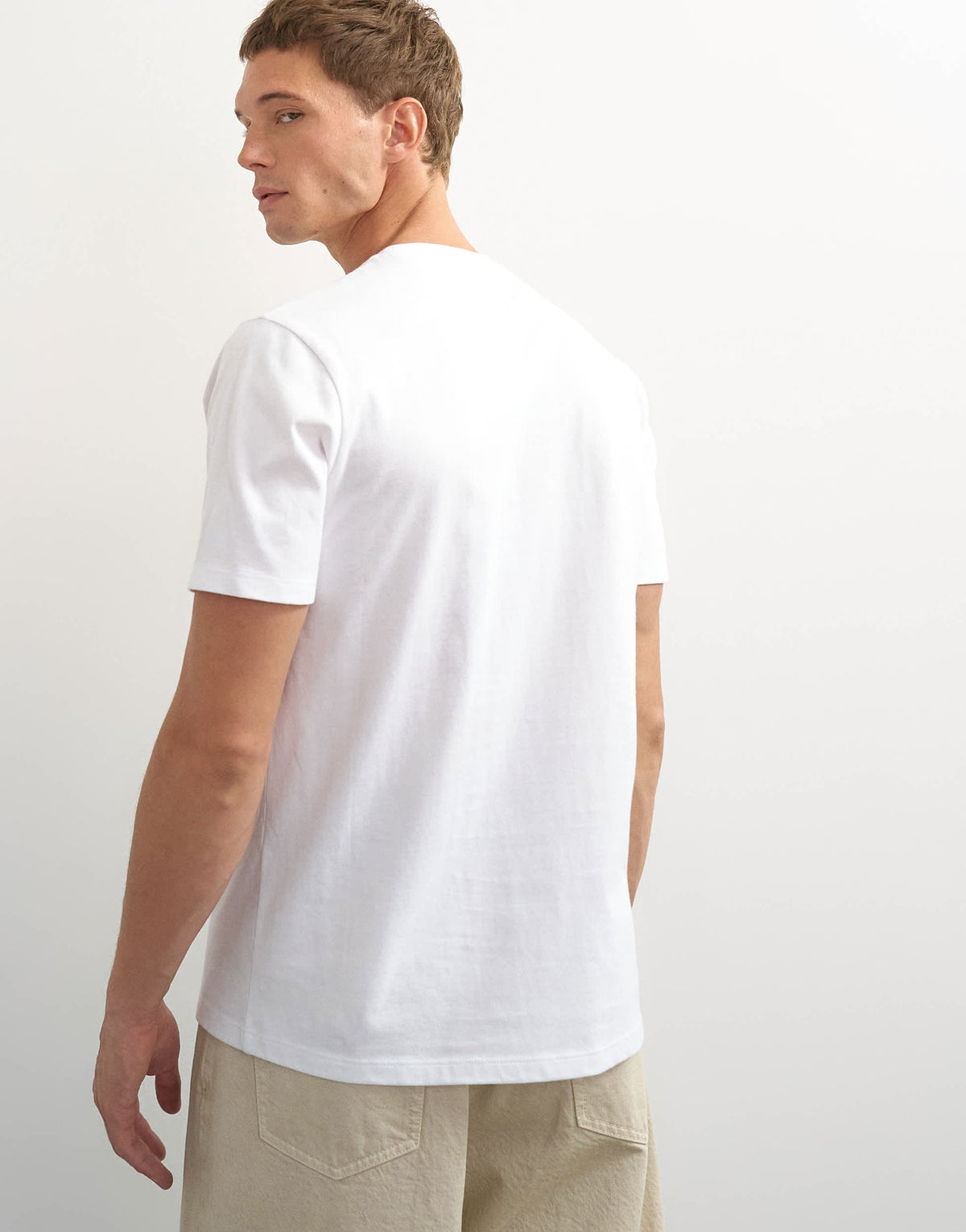 Topman classic fit t-shirt in white