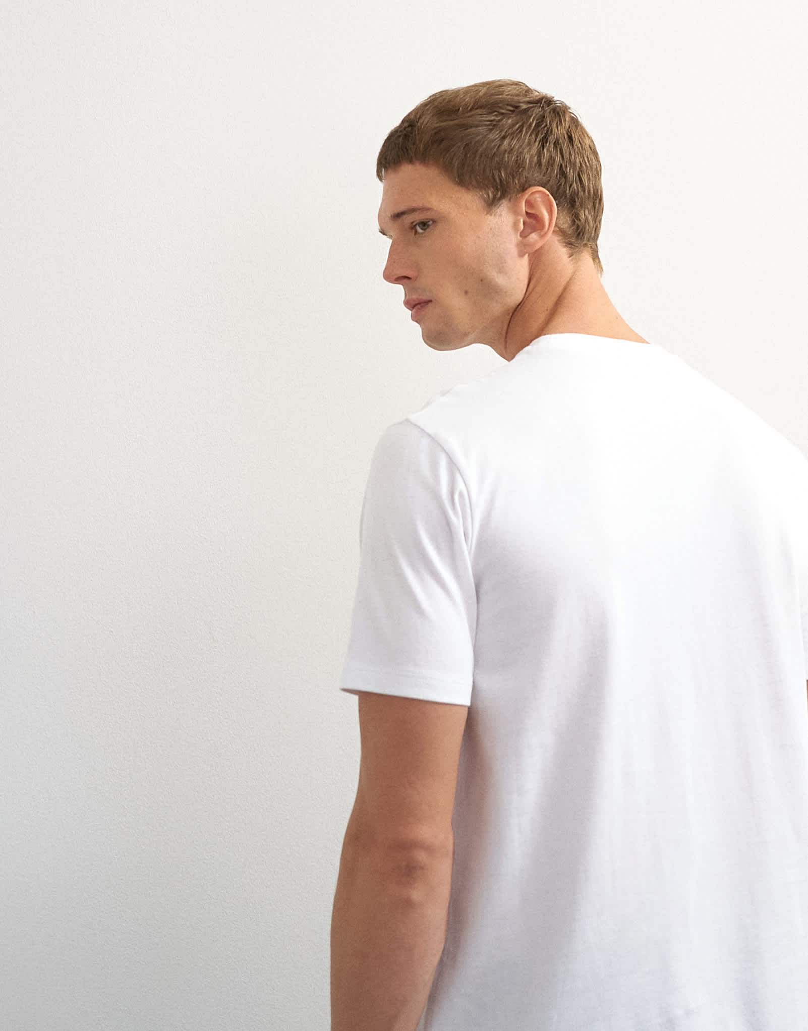 Topman 3 pack classic fit t-shirt in white