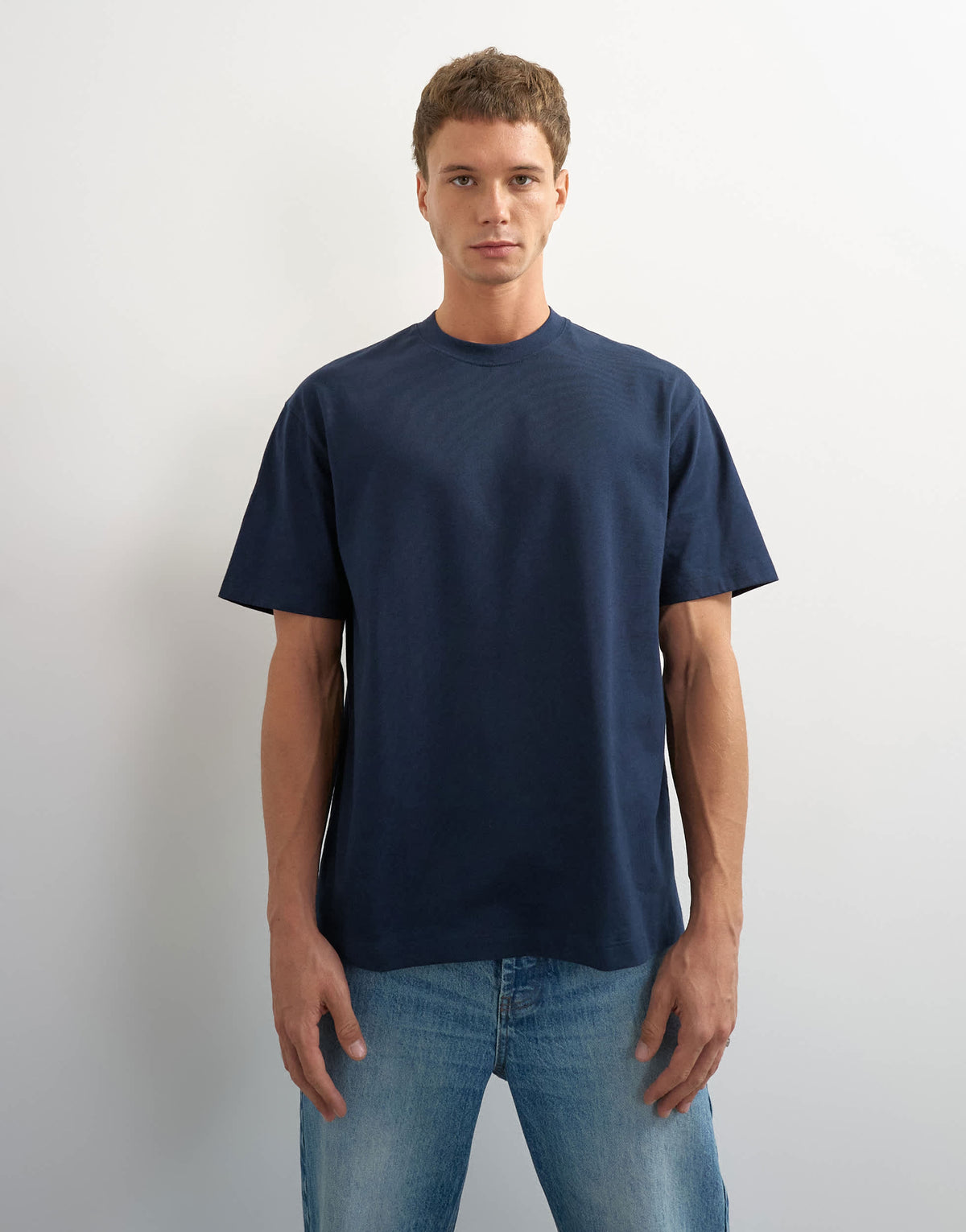 Topman relaxed fit t-shirt in navy
