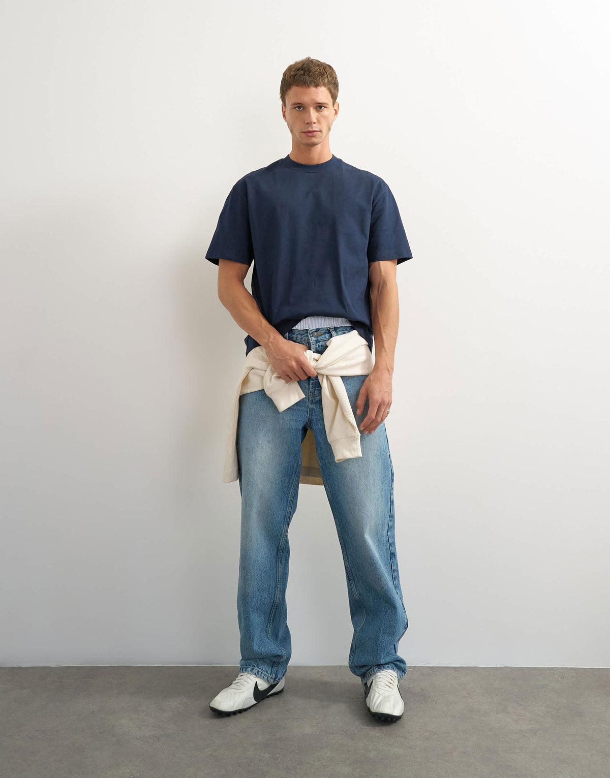 Topman relaxed fit t-shirt in navy