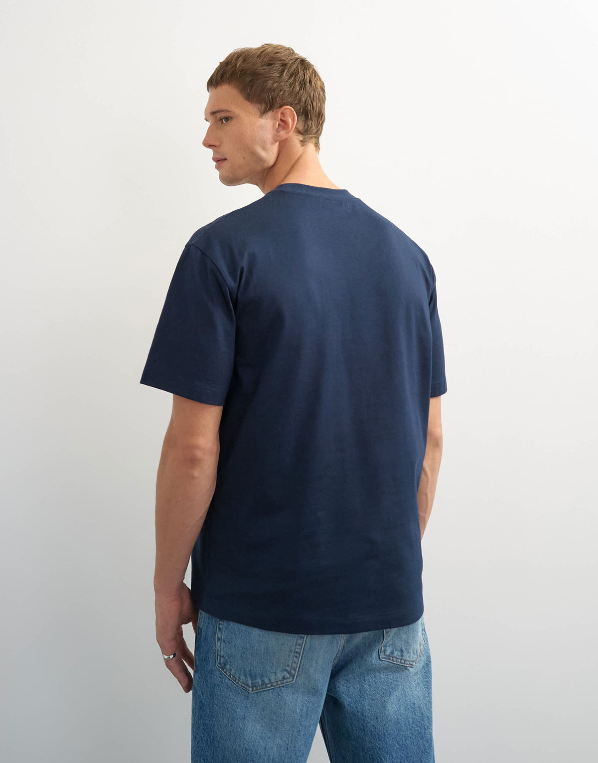 Topman relaxed fit t-shirt in navy