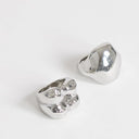 Topshop Rose 2 pack waterproof stainless steel ring in silver