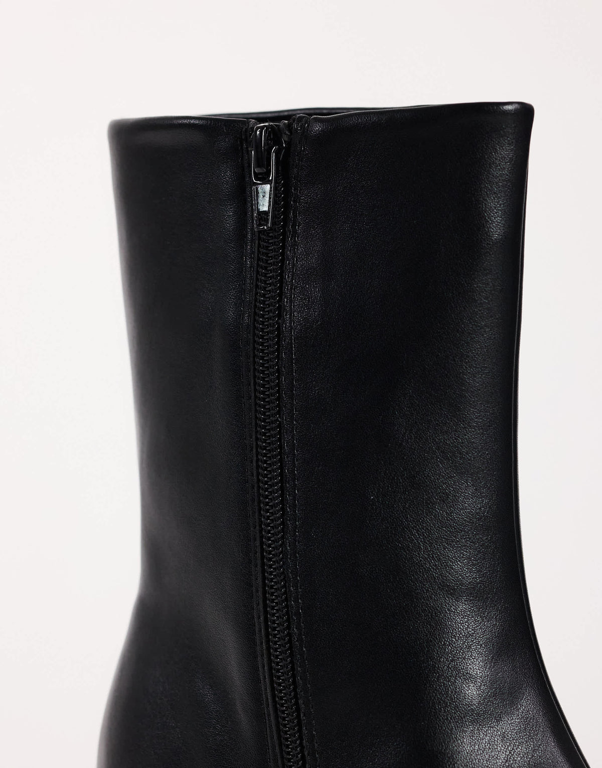 Topshop Kiki cone heel ankle boot in black