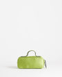 Topshop Dover medium satin top handle grab bag in green