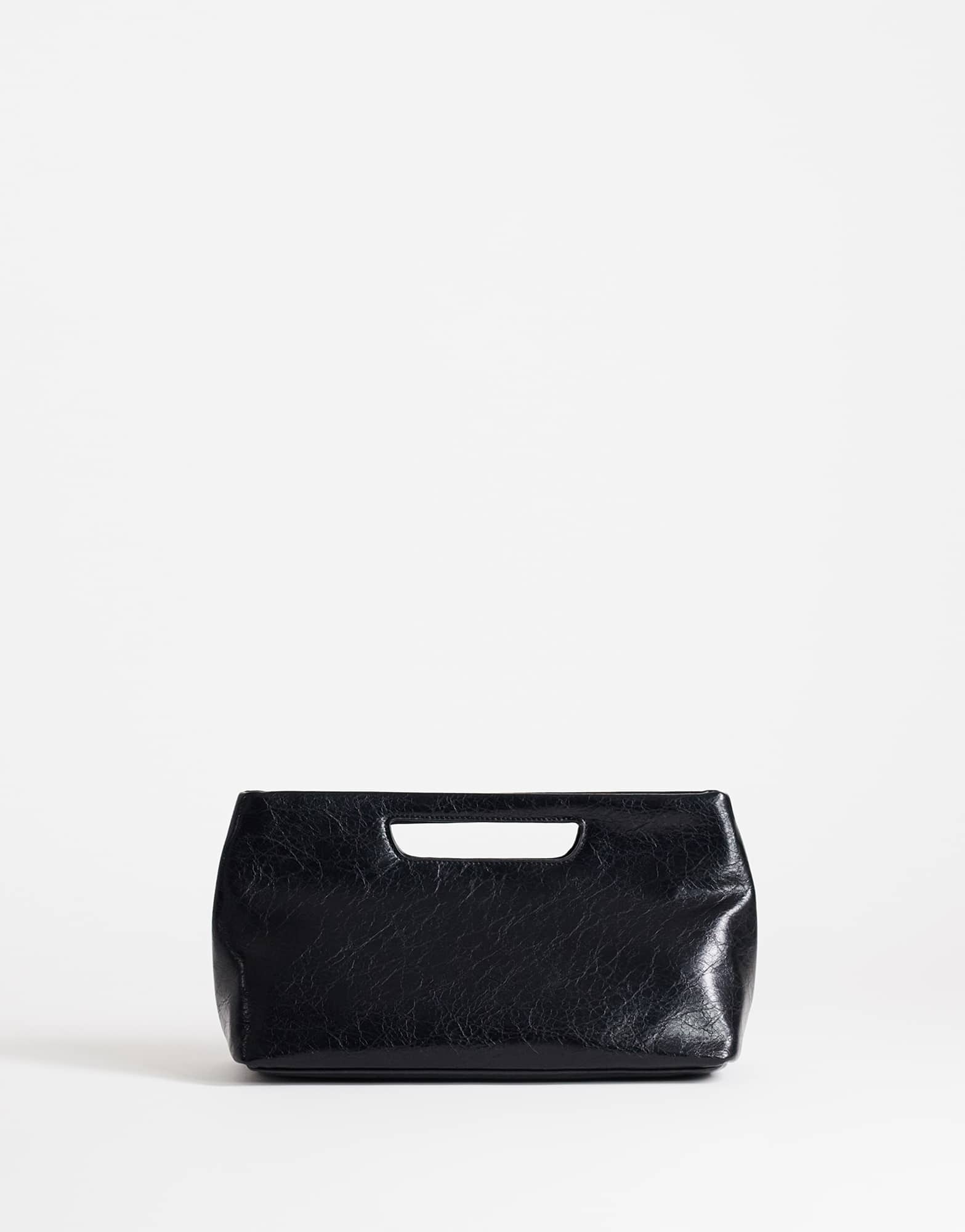 Topshop Daniel rectangle grab bag in black