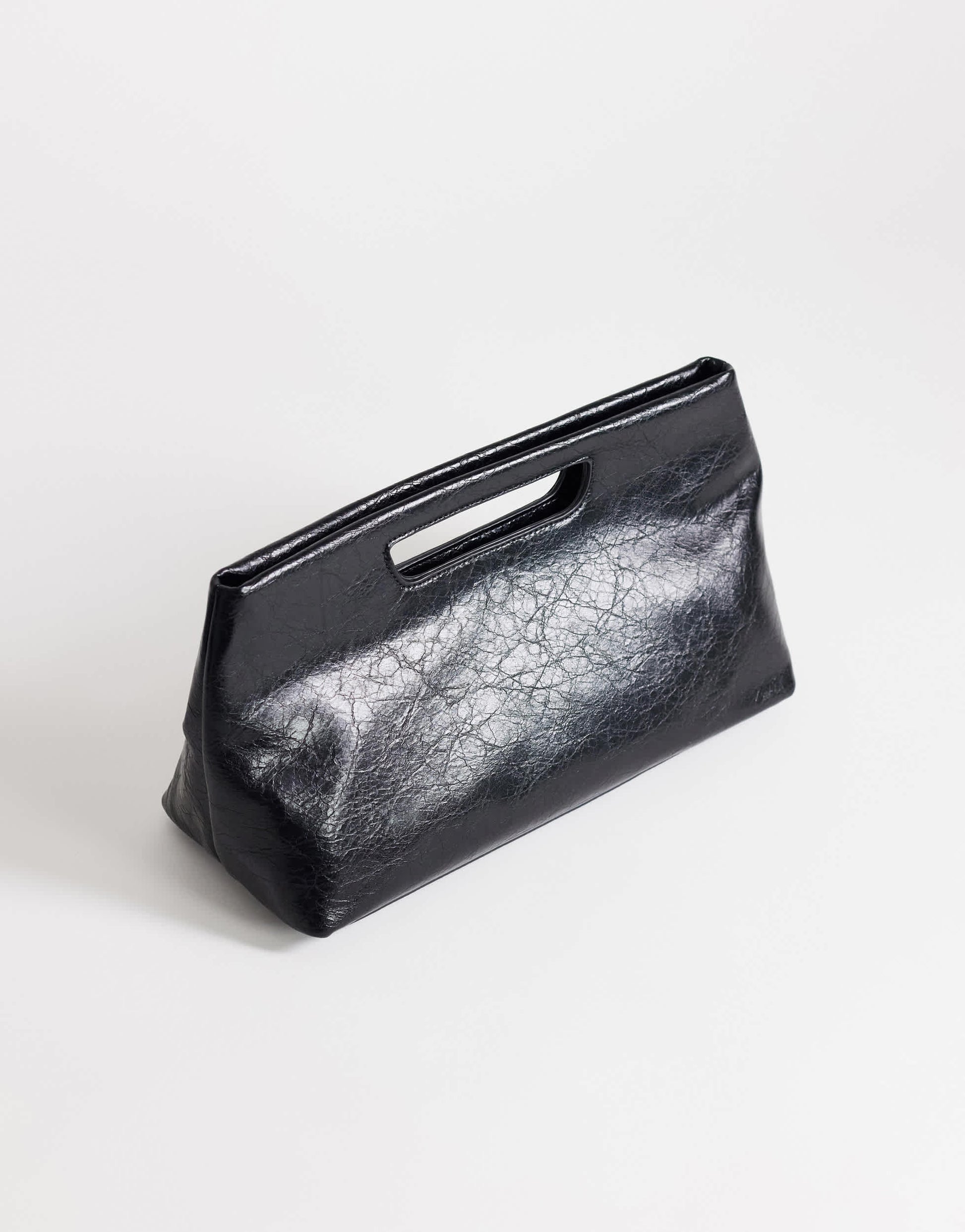Topshop Daniel rectangle grab bag in black