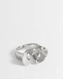 Topshop Rue waterproof stainless steel ring in silver