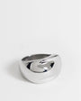 Topshop Roma waterproof stainless steel ring in gold