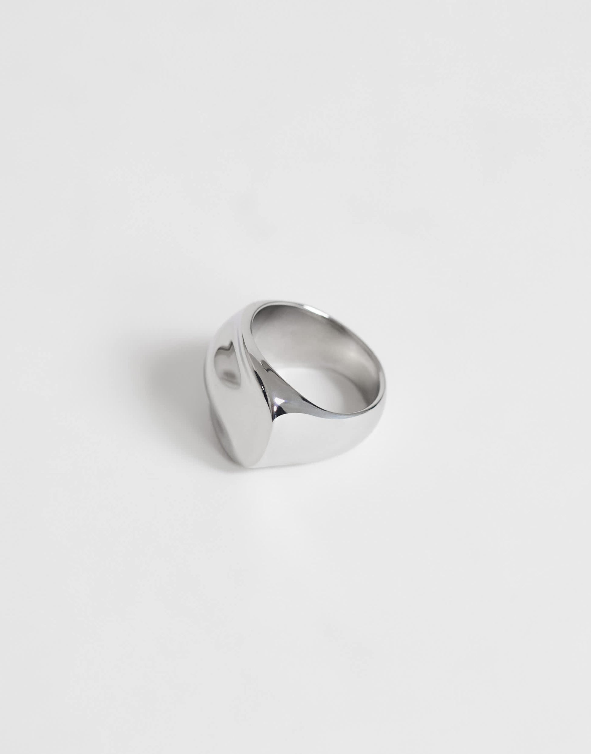 Topshop Roma waterproof stainless steel ring in gold