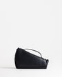 Topshop Delta medium pyramid top handle grab bag in black