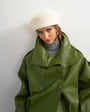 Topshop pillbox hat in off white