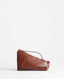 Topshop Delta medium pyramid top handle grab bag in tan