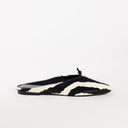 Topshop Blythe knotted flat mule in zebra print hair on real leather