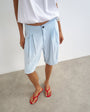 Topshop bermuda short in sky blue