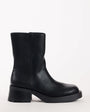 Topshop Lillian chunky ankle boot in black