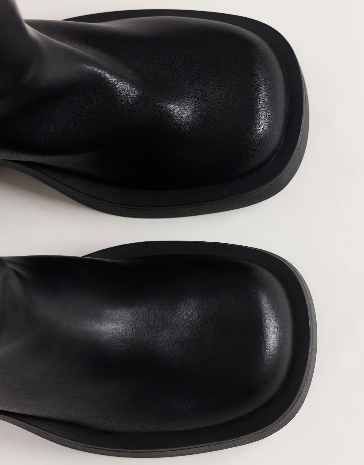 Topshop Lillian chunky ankle boot in black