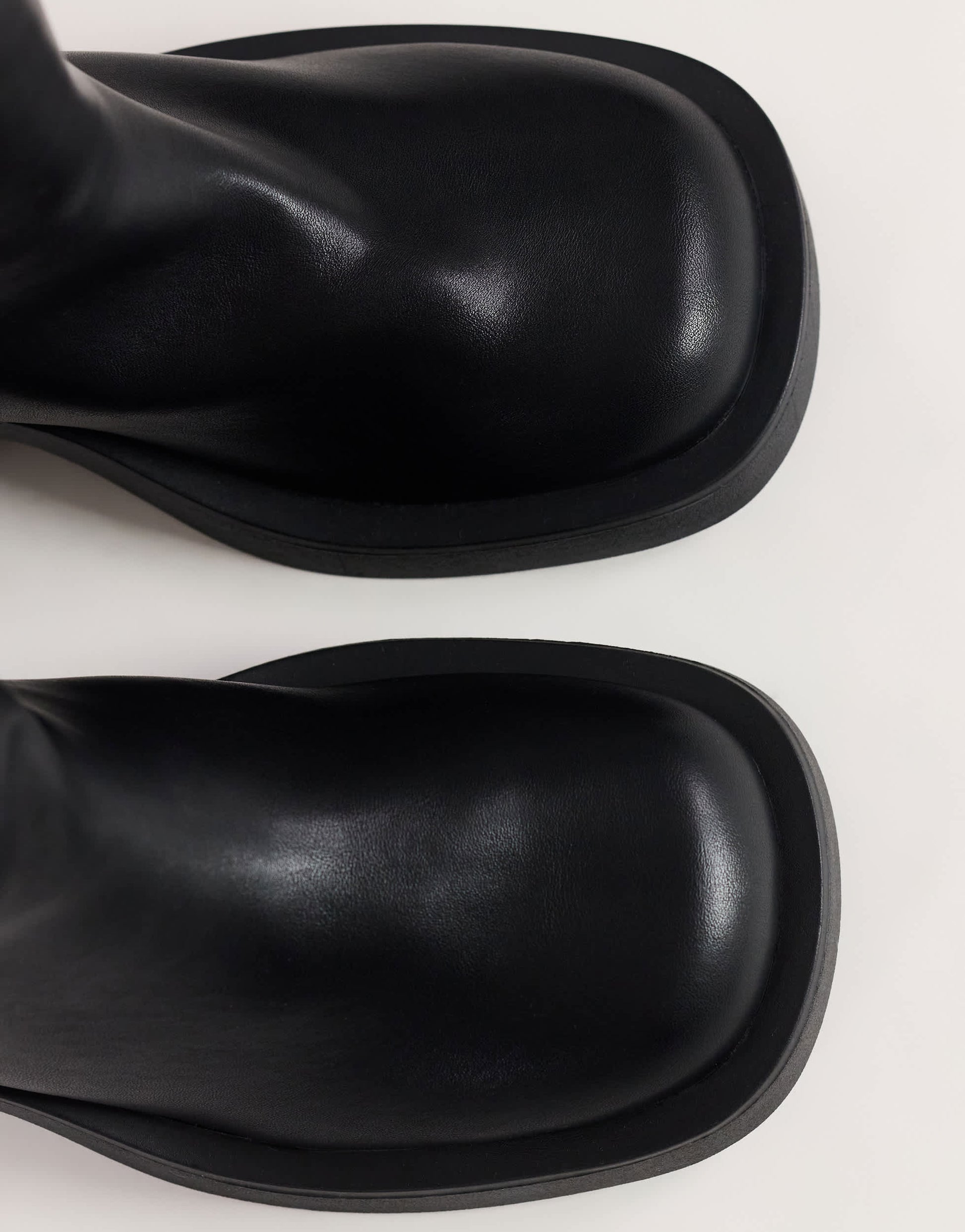 Topshop Lillian chunky ankle boot in black