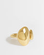 Topshop Rita waterproof stainless steel ring in gold