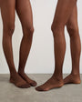 Topshop 2 pack 15 denier tights in chocolate