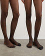 Topshop 2 pack 15 denier tights in black