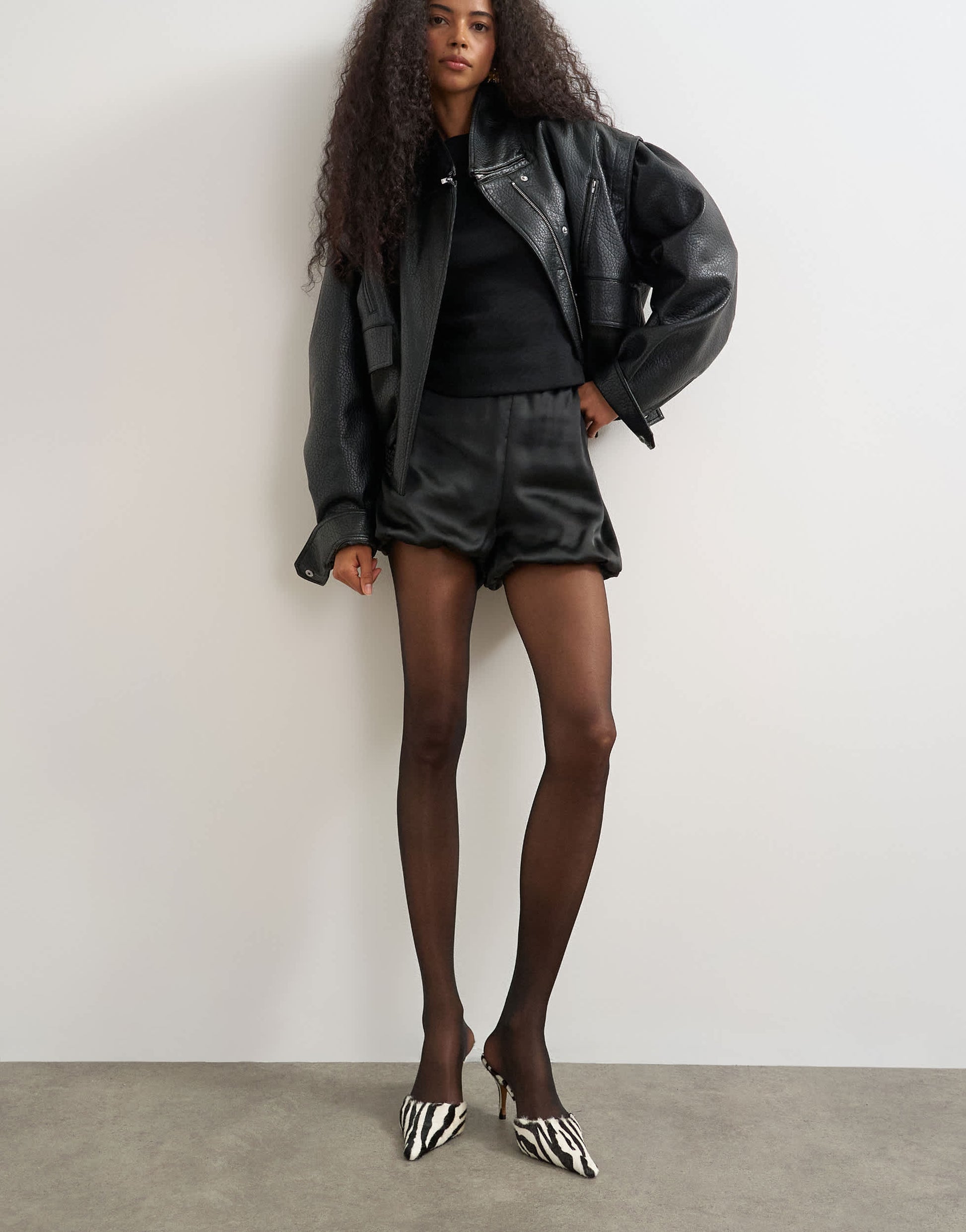 Topshop 2 pack 15 denier tights in black