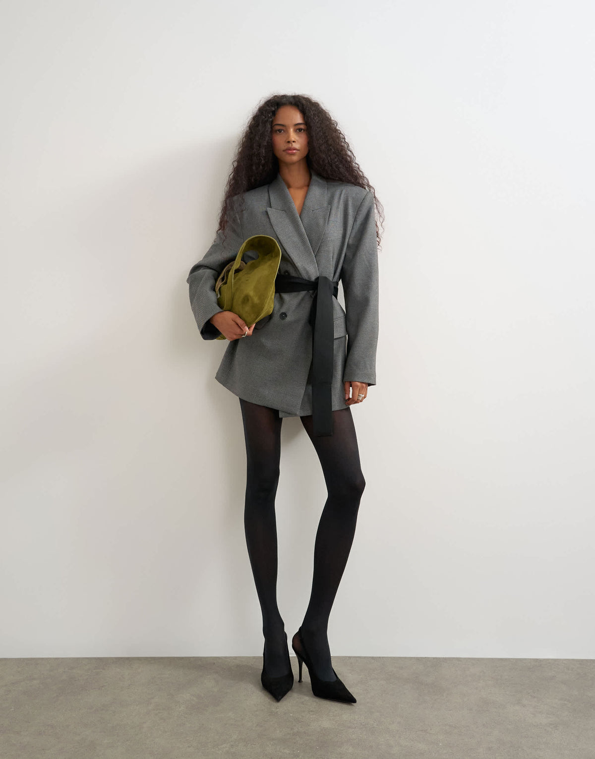 Topshop 2 pack 50 denier tights in black