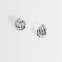 Topshop Emry waterproof stainless steel stud earring in silver