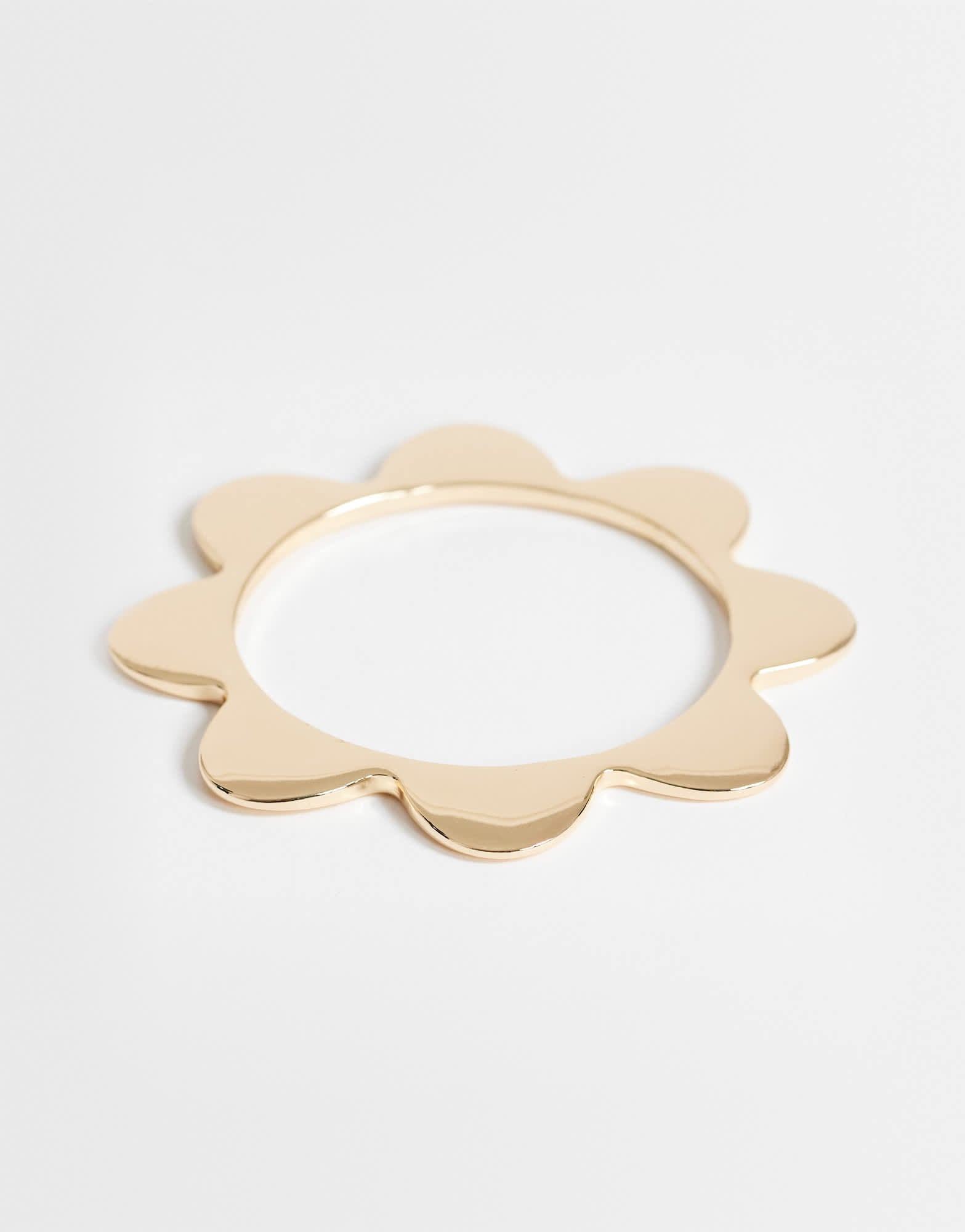 Topshop Bradley bangle in gold