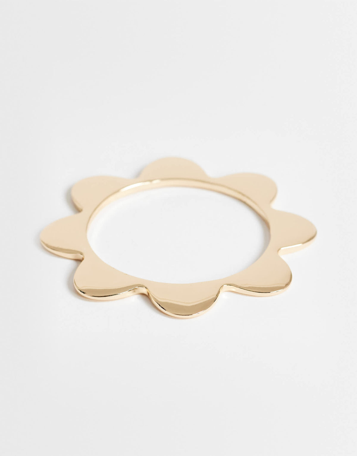 Topshop Bradley bangle in gold