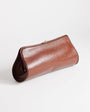 Topshop Alice medium clutch bag in tan