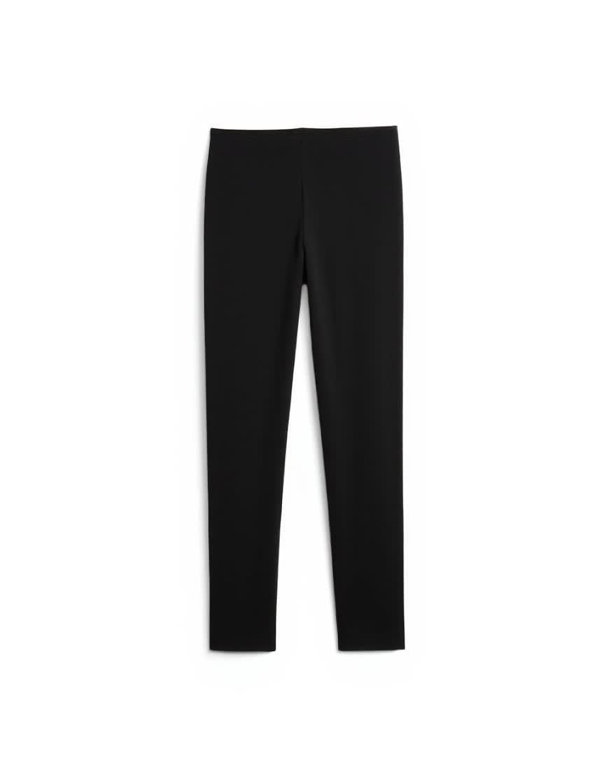 Topshop jersey capri leggings in black