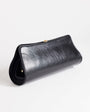 Topshop Alice medium clutch bag in black