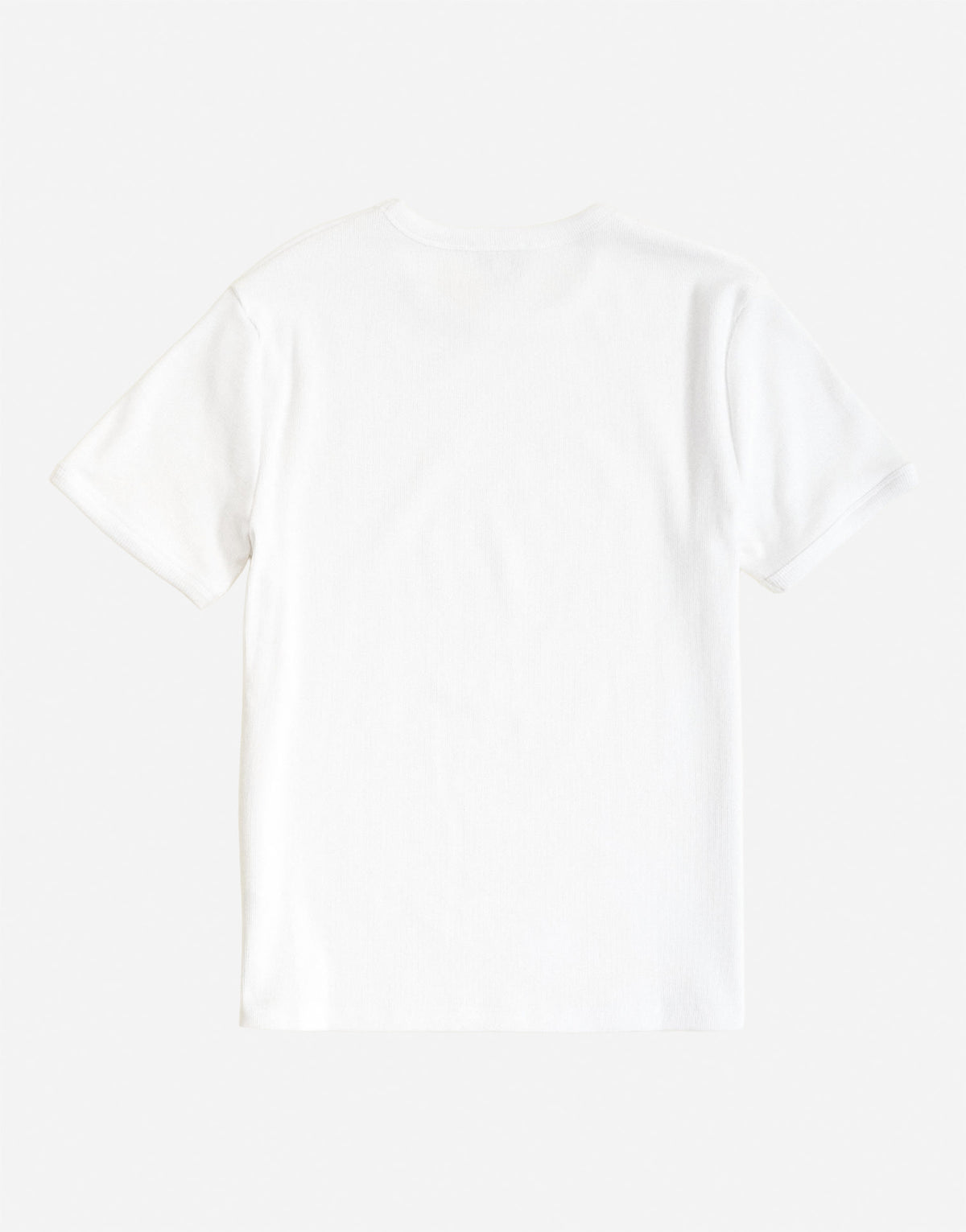 Topman slim fit rib t-shirt in white