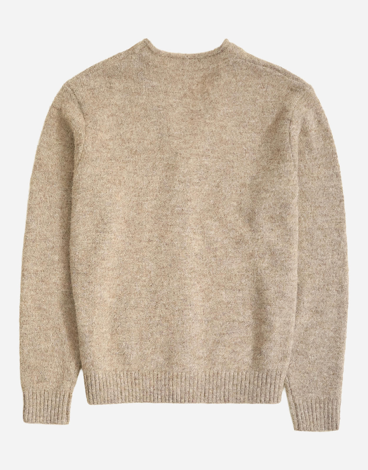 Topman classic fit brushed knitted cardigan in oatmeal