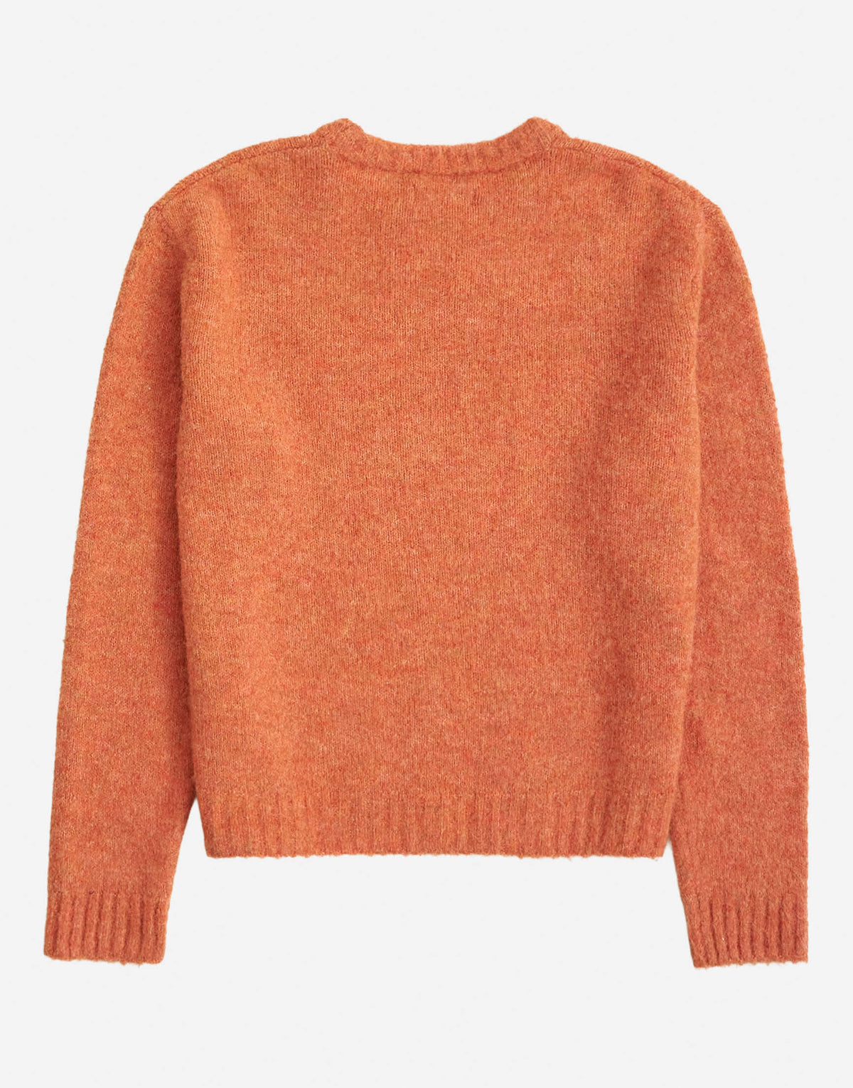 Topman relaxed fit crewneck knitted jumper in orange