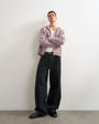 Topman rigid baggy fit jean in washed black