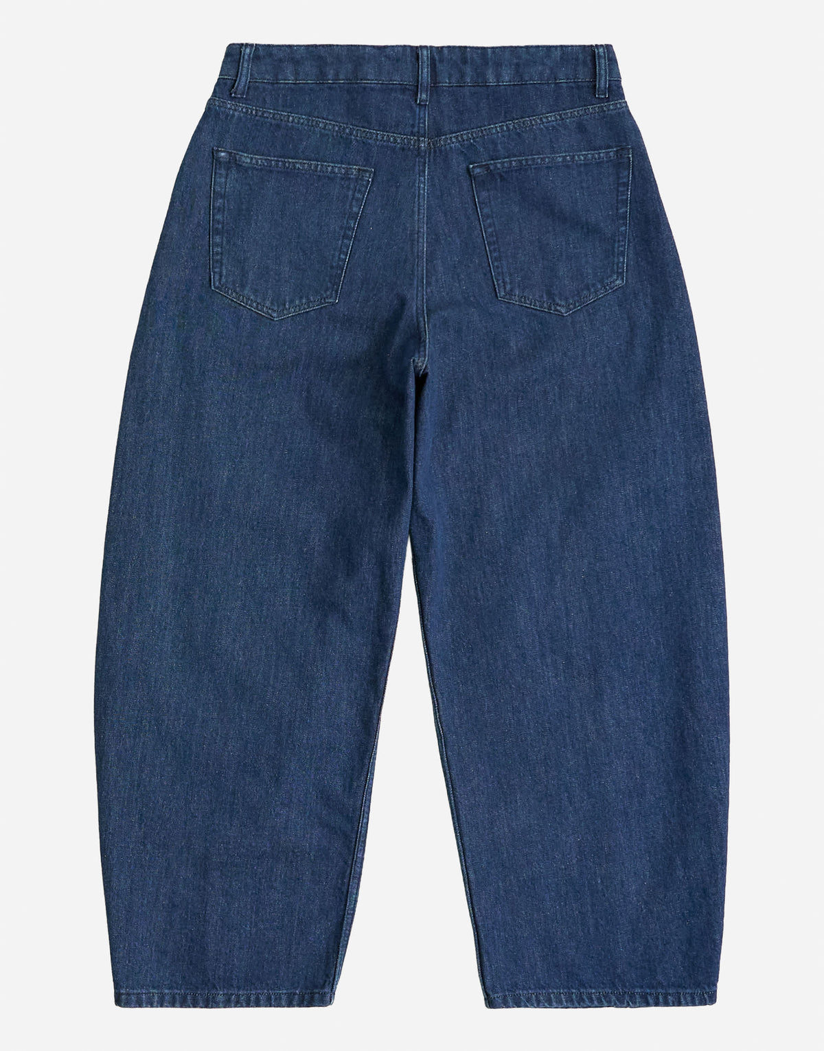 Topman rigid barrel fit jean in dark wash