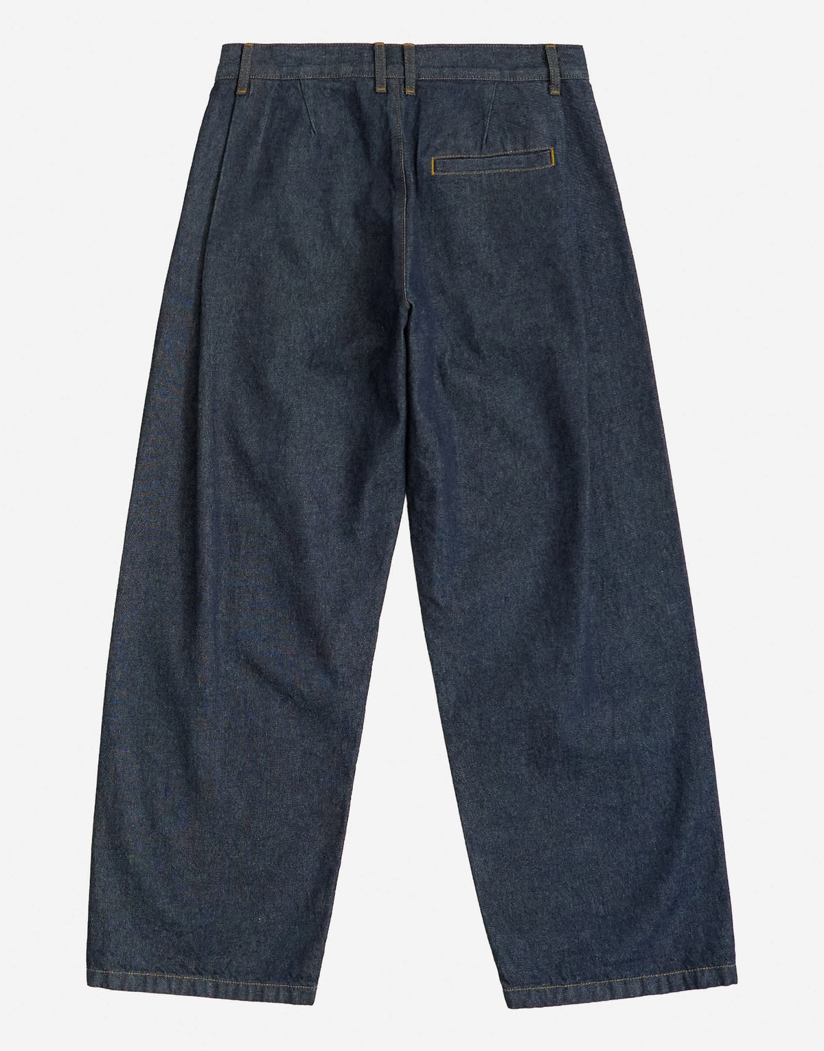 Topman rigid baggy fit jean with pleats in raw