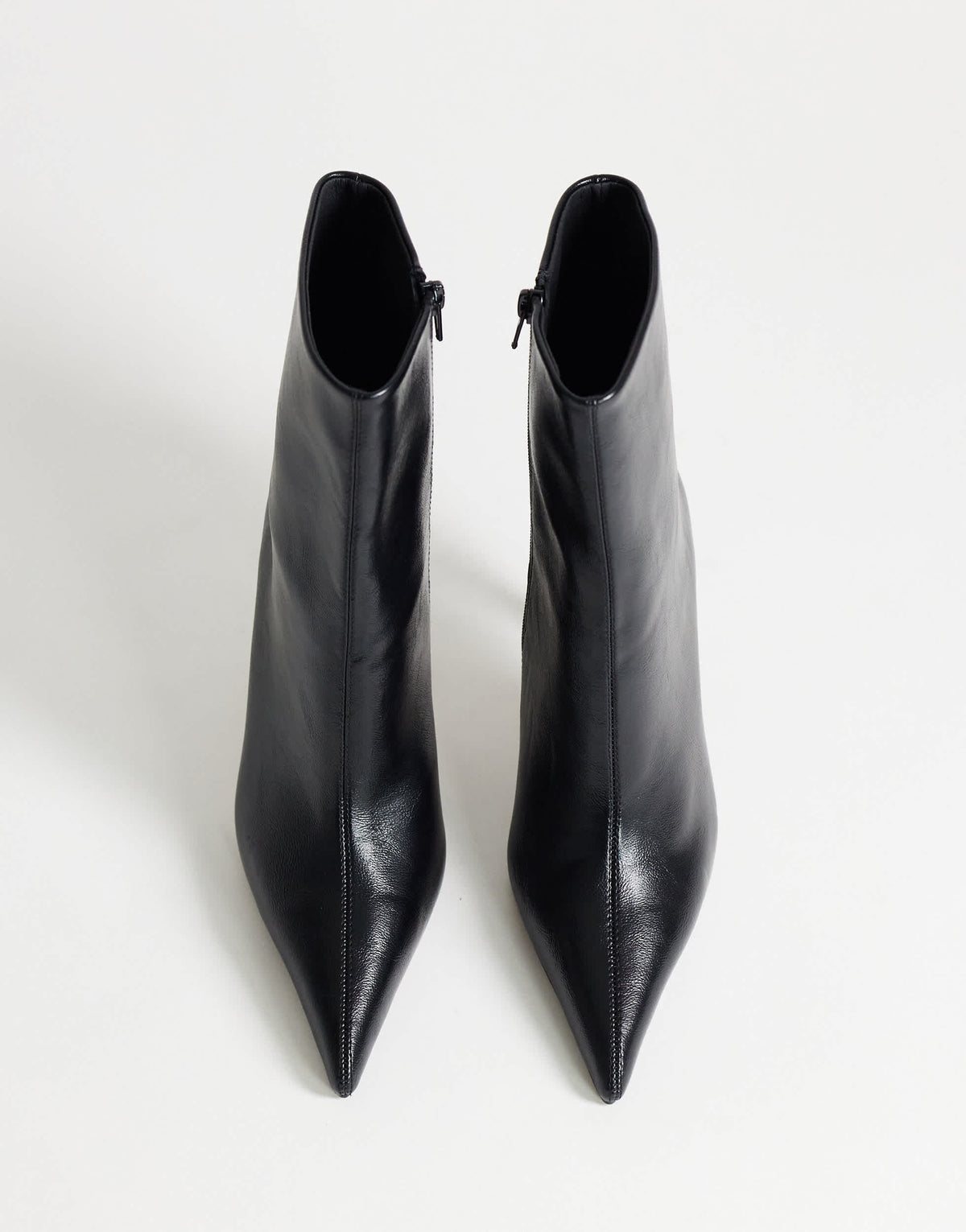 Topshop Kimora pointed heeled ankle boot in black