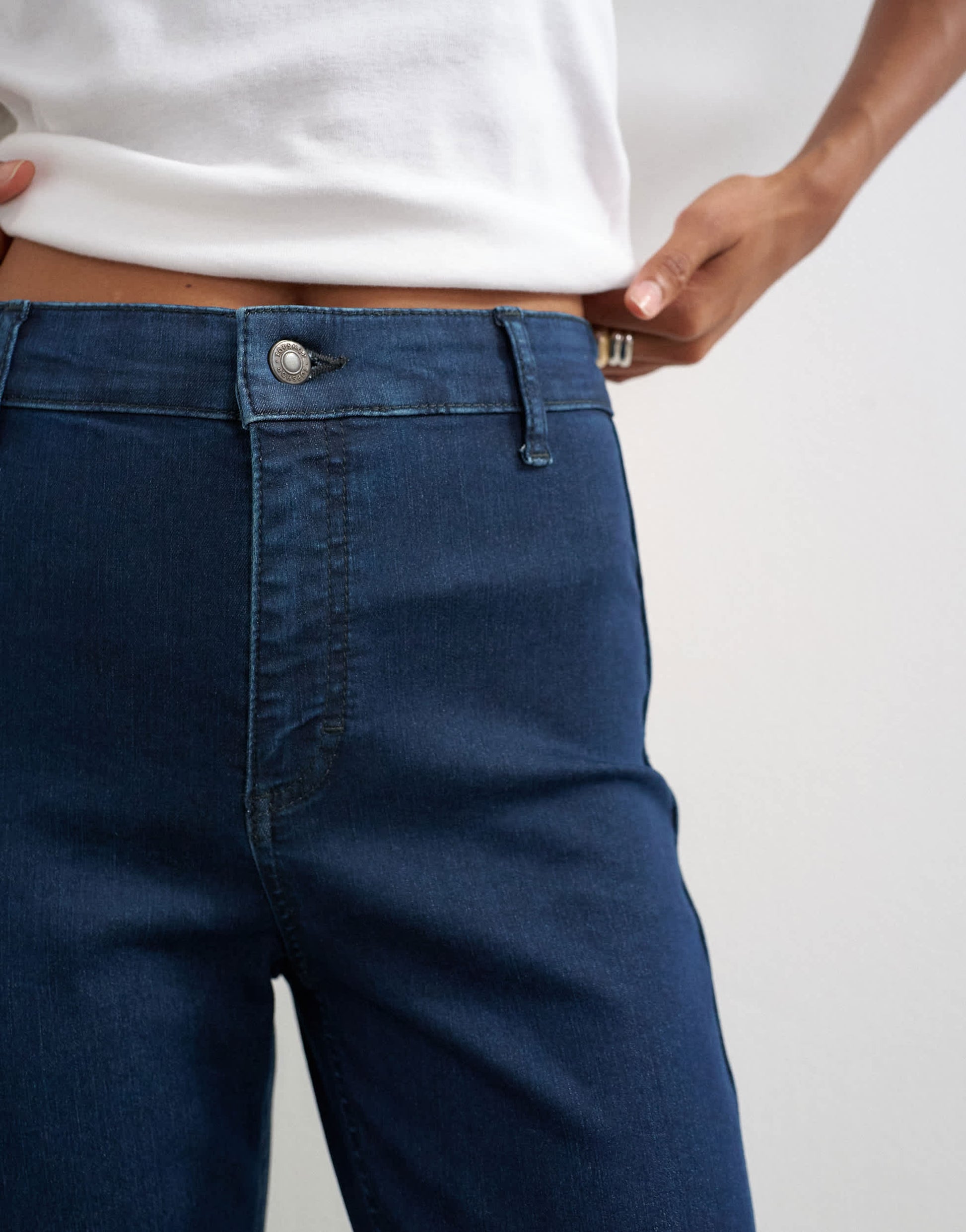 Topshop Joni high rise skinny jean in indigo rinse