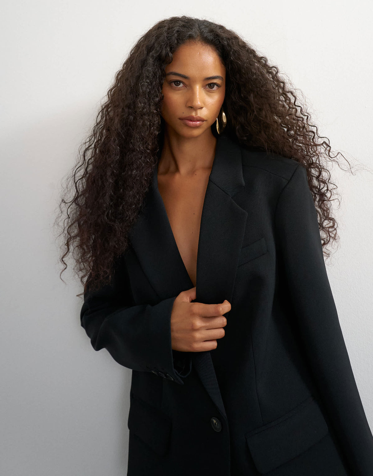Topshop ultimate blazer in black