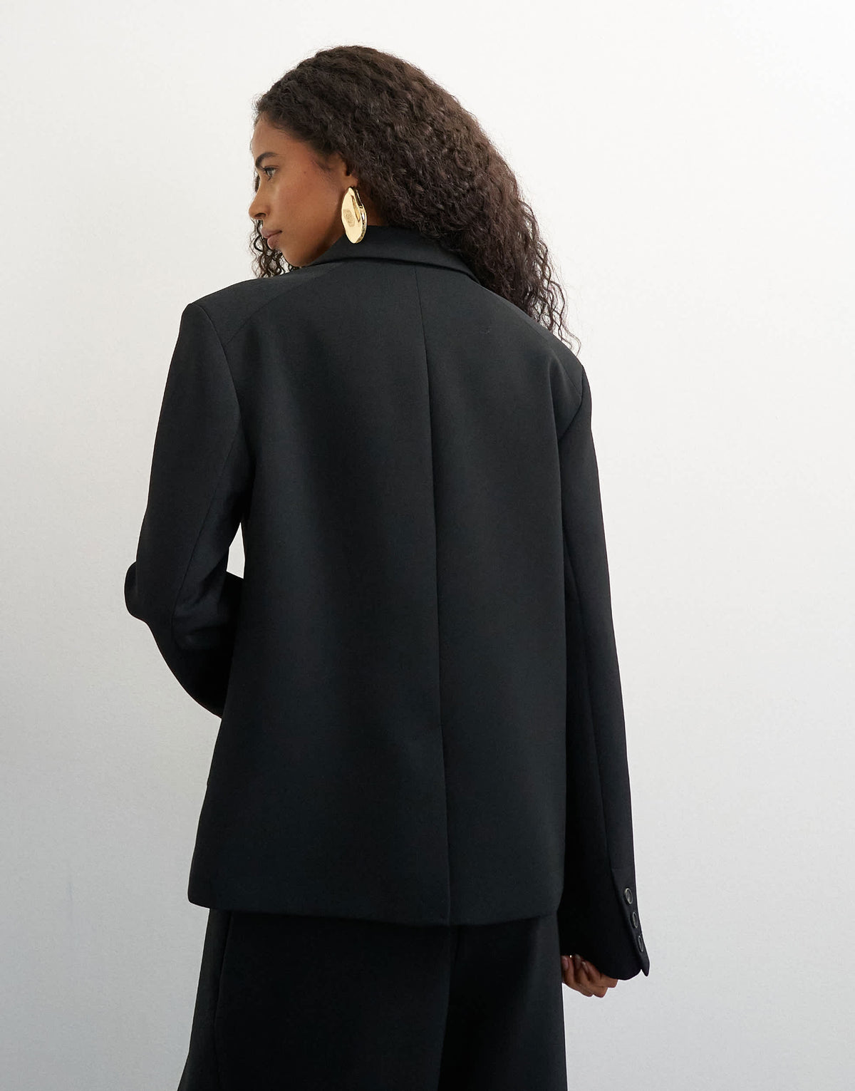 Topshop ultimate blazer in black