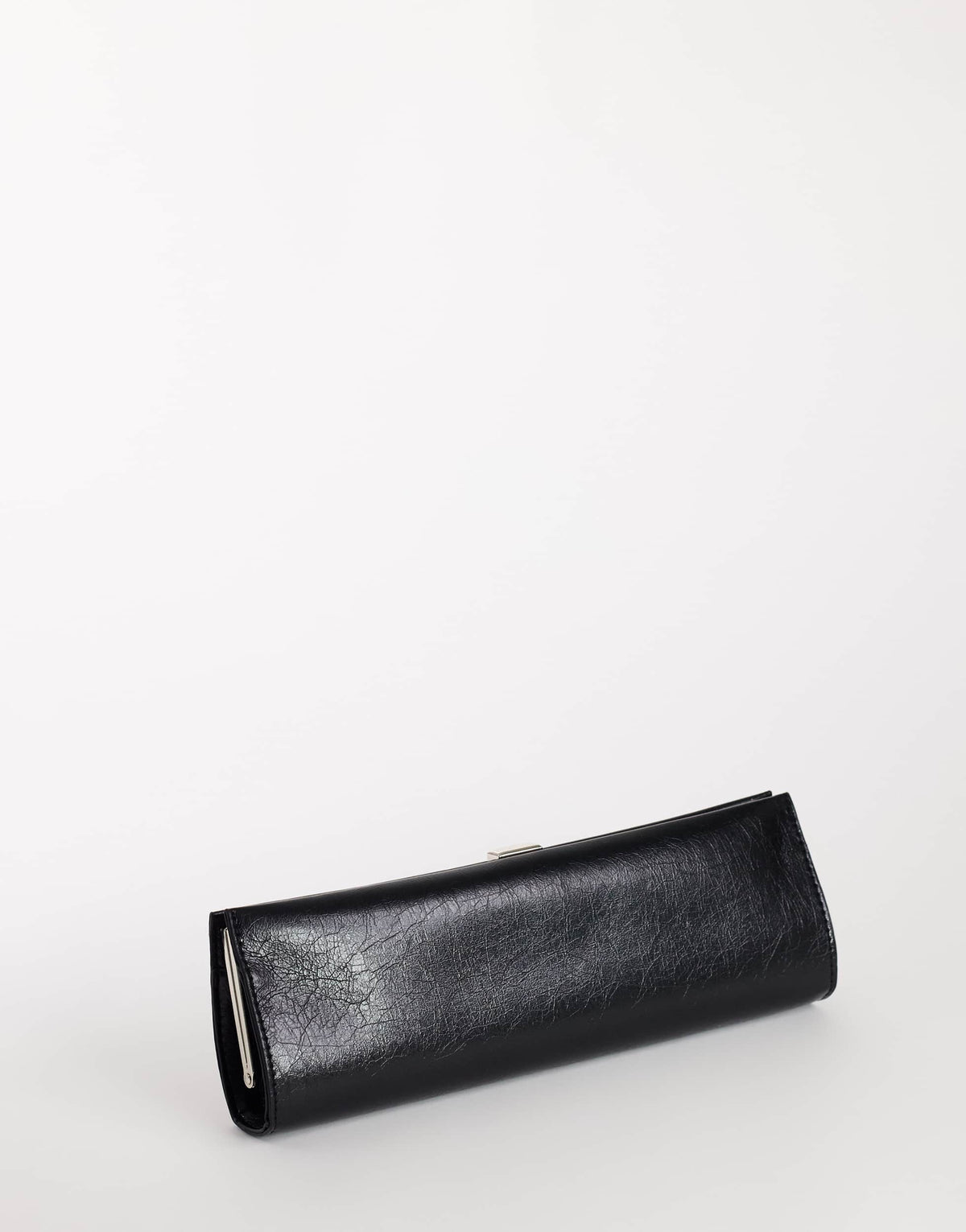 Topshop Ember small envelope clutch bag in black
