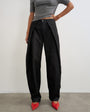 Topshop Wrap Front jean washed black