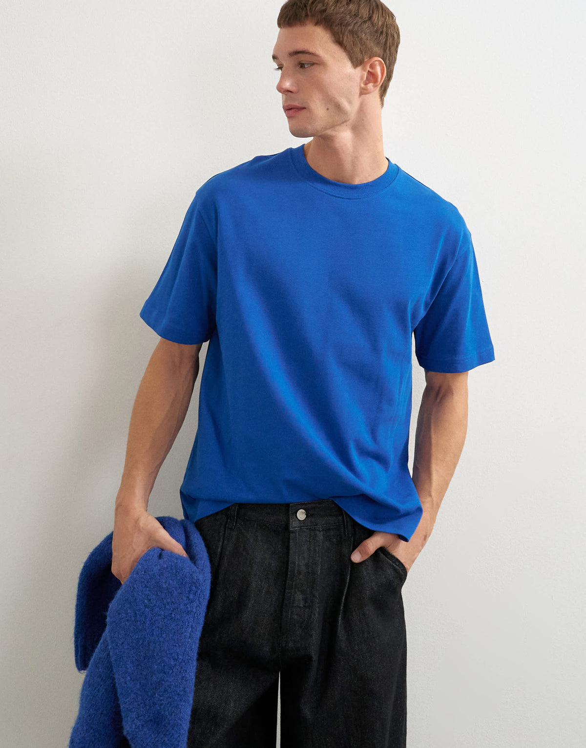 Topman relaxed fit t-shirt in dusty blue