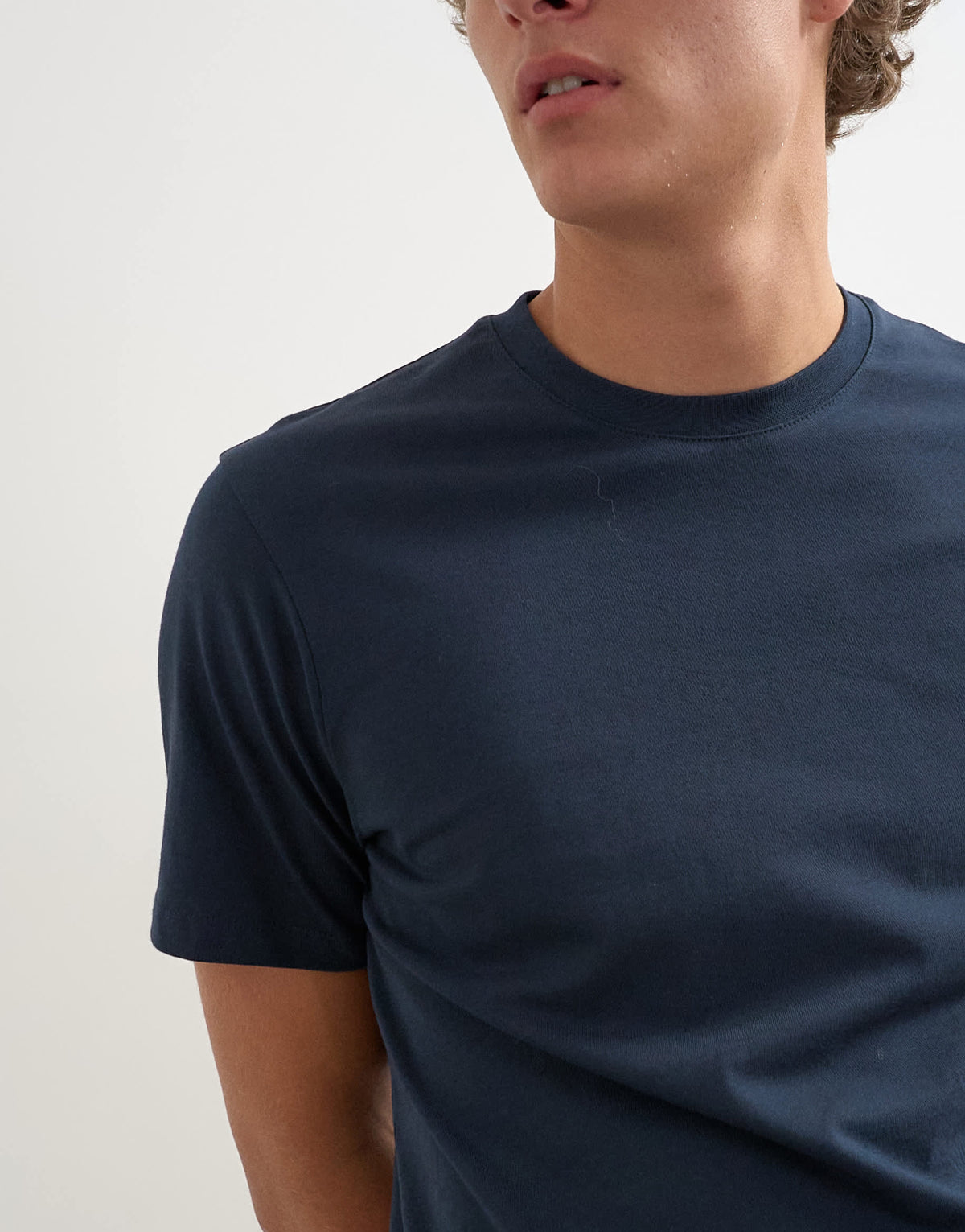 Topman 3 pack classic fit t-shirt in navy, khaki and stone