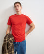 Topman classic fit t-shirt in red
